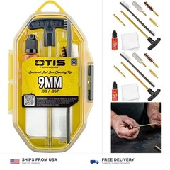 Otis Technology 9mm Pistol Cleaning Kit with Brass Rod (Select Your Style)