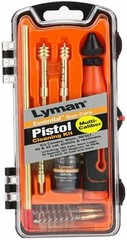 Lyman Multi Caliber Pistol Cleaning Kit 9mm, 40Cal, 45ACP 3 Caliber Pistol Cl…