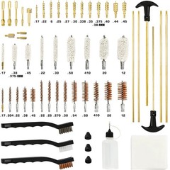Universal Gun Cleaning Kit with Brass Rods Handgun Firearm Cleaner Tool