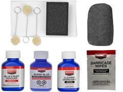 Super Blue Liquid Gun Bluing Kit with Cleaner Degreaser, Blue and Rust Remover