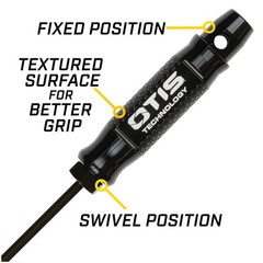 OTIS Pistol Cleaning Rod with 11in Rotating Handle (FG-SROD11-SC)