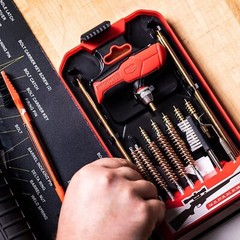 Birchwood Casey Durable Versatile Maintenance Gun Cleaning Kit | Brushes, Jags,