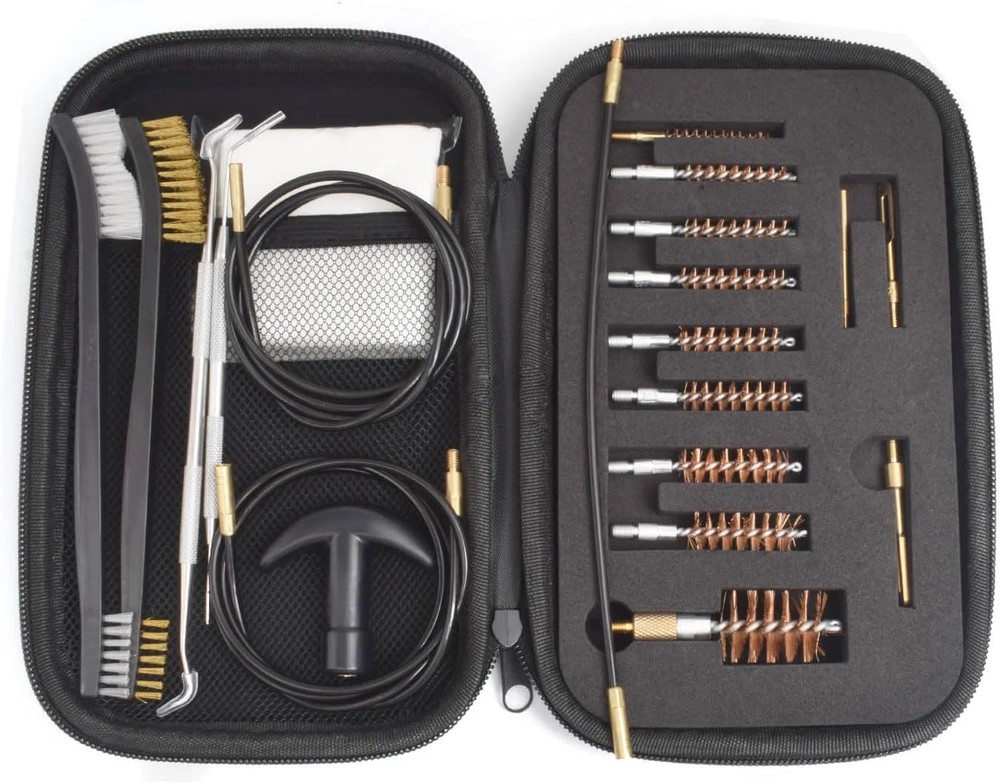 Gun Cleaning Kit .17 .22/.223/5.56MM .243 .280 .30 .357/9MM .40 .45 12GA Phospho