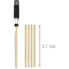 Shotgun Cleaning Kit 12GA 20GA 410GA Brass Rods Brushes Adapter Portable Case US