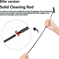 Gun Cleaning Kit Elite for .22 .357/9MM .30 .40 .45 .243 .270 12GA 20