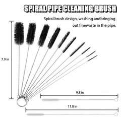 Spray Gun Cleaning Kit, MultiPurpose Spray Gun Cleaner Brush, Air Paint Airbr…