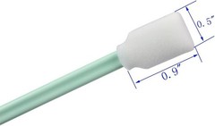 5.1″ Foam Swabs 100pcs Rectangle Head For Printer Head Optical Equipment Clean