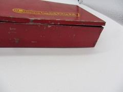 Vtg Outers Gunslick Cleaning Kit W/ Patches, Oil Bottle Empty Box Tin