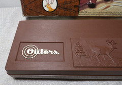 Vintage Outers 22 Caliber Rifle Cleaning Kit In Box With Plastic Case