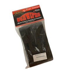Gun Wipes By Sack-Up Black Tubular Constructed 3 Pack Silicone Treated Fabric