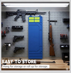 Rifle Shotgun Cleaning Mat, Large Magnetic Gun Cleaning Mat for All Guns, Ant…