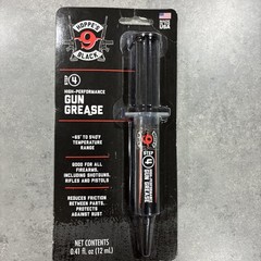 Hoppes Black Gun Grease 12ml Step 4 High-Performance Syringe