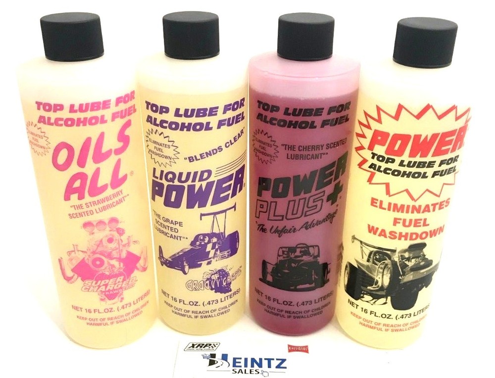 Power Plus Lubricants Fuel Additive Alcohol Top Lube – All Lubes – 16oz – Choose