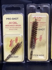NEW Vintage Pro-Shot Bore Brush Lot Of 10 in Kleen Bore Box 9mm .22 .58 More T8
