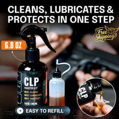CLP Gun Cleaning Oil Kit 6.8 Oz All in One Cleaner Lubricant Protectant Spray