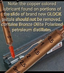 Copper colored Lubricant fits GLOCK #glock Strategic Technology