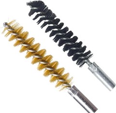 2PCS Handgun Cleaning Kit with Bronze Nylon Bore Brush & Rod