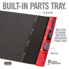 Real Avid Smart Mat Long Gun Cleaning Mat w/ Parts Keeper Tray 43″ x 16″ AVULGSM