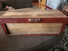 NRA Gun Cleaning Kit Case Wooden Chest Gun Care Tool Wood Box
