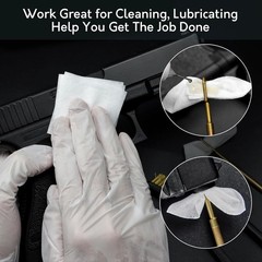 1800/1000/600 Gun Cleaning Patches, Universal Cleaning Patch for Firearms – Lint