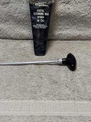 Vintage Outers Pistol Cleaning Rod & Attachments & Sleeve 38 CAL BP604
