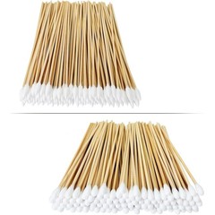 500PCS Gun Cleaning Swabs Cotton Lint Free Absorbent Precision Cleaning Supplies