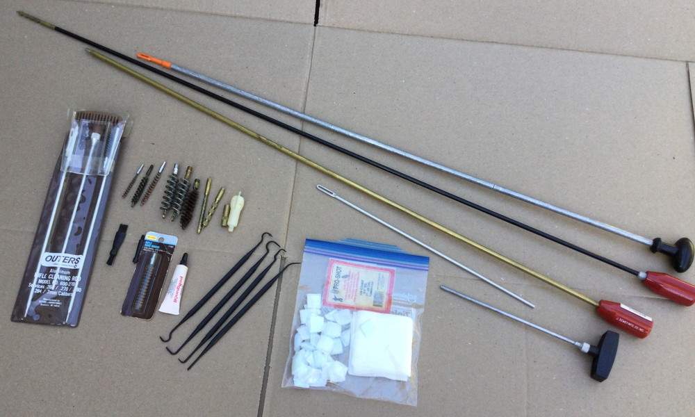 J Dewey Gun Cleaning Rod Tri Pak Outers – Mixed Lot Gun Cleaning