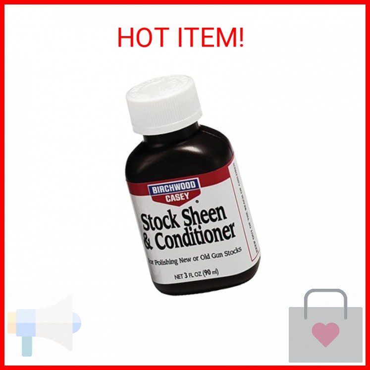Birchwood Casey Easy-to-Use Fast-Drying Gun Stock Sheen & Conditioner for Gun St