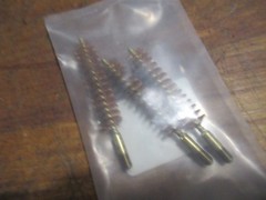3 Pack of Brownells Rifle Bore Brushes – 458 Rifle