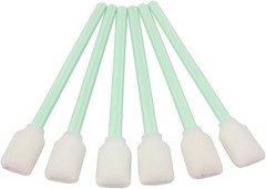 5.1″ Foam Swabs 100pcs Rectangle Head For Printer Head Optical Equipment Clean