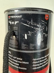 TekMat 1911 Premium Bench Mat Ultra 20 Gun Cleaning Mat + Tube Case
