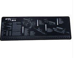 AR Style Artillery Cleaning Mat, 35×12 inch Anti Slip Mat for Workbench