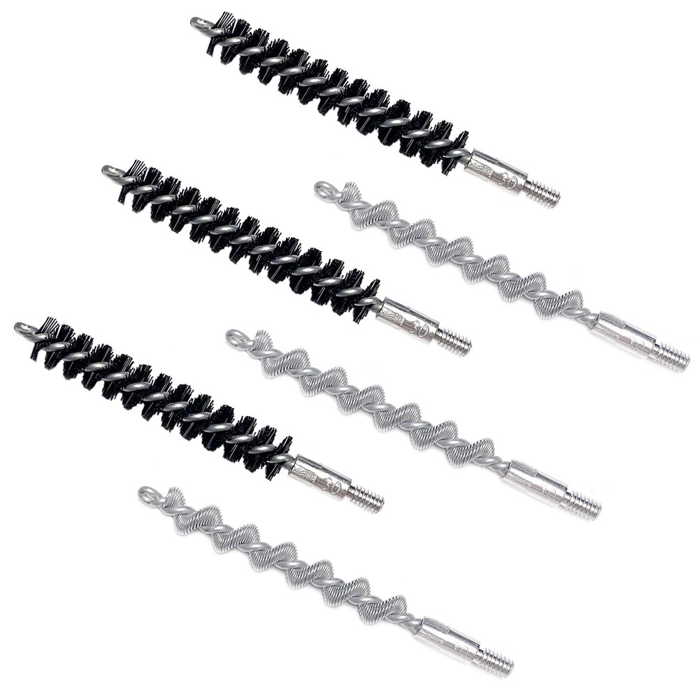 6 Pack Bore Brush Cleaning Kit Bore Cleaning Brush Set for 22-.223 Cal 5.56mm…