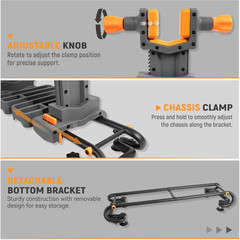 Adjustable Gun Holder – Professional Gunsmithing Tools for Gun Cleaning, Sight,