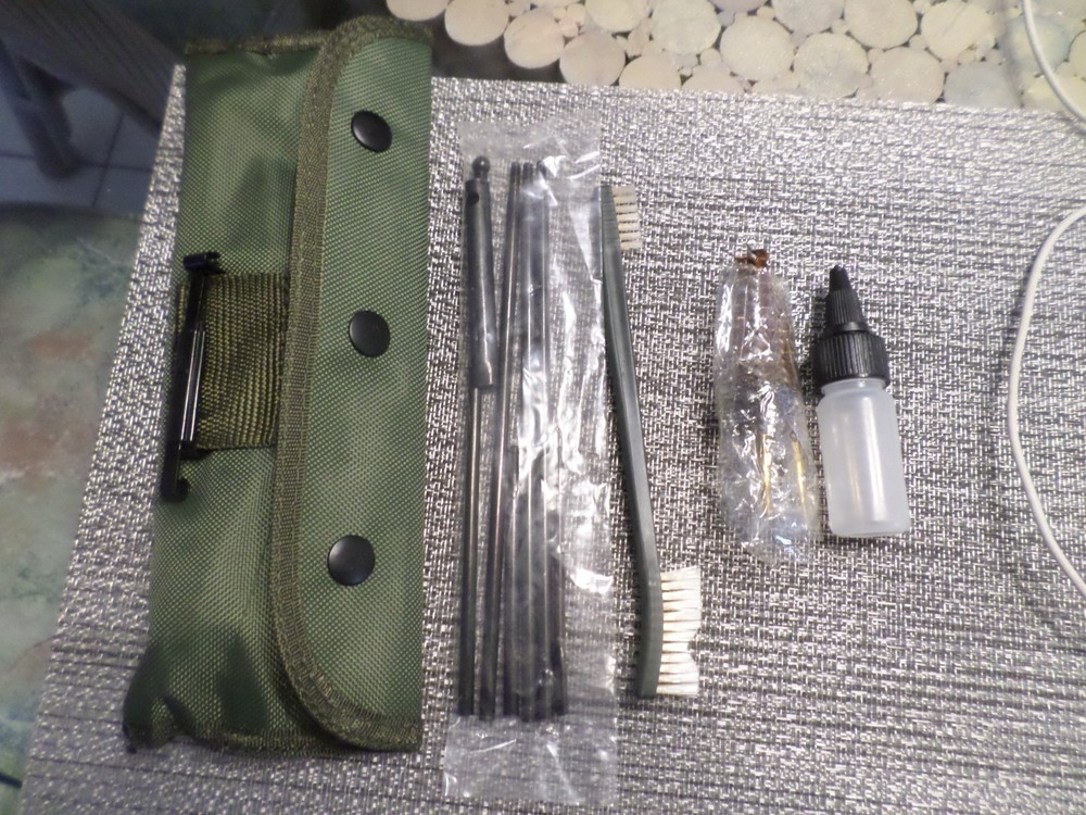 Funpower Rifle Gun Cleaning Kit Set Pistol Brushes Cleaner for 5.56mm .223 22LR