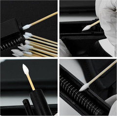 1200/800/600PCS Gun Cleaning Kit – Gun Cleaning Patches and Swabs, 6-Inch Pointe