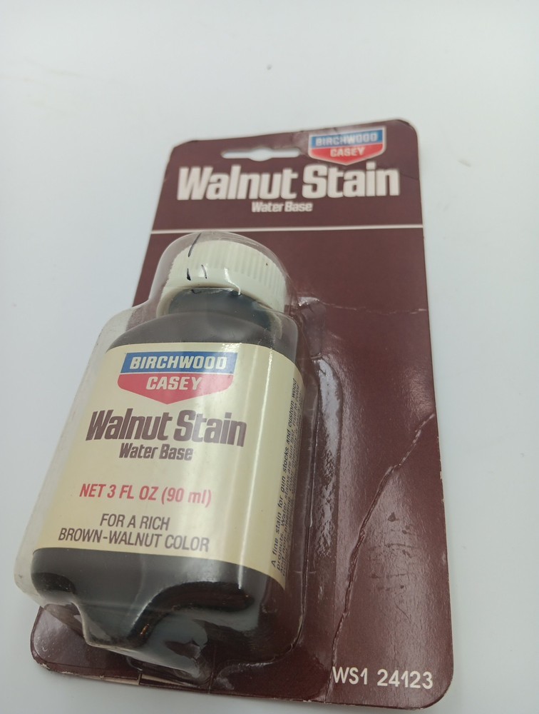 Birchwood Walnut Wood Water Soluble Stain 3 Ounce Bottle 24123 Great Price!