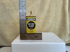 Vintage Brite-Bore Gun Bore Cleaner Solvent Tin Can Partial Contents 4oz