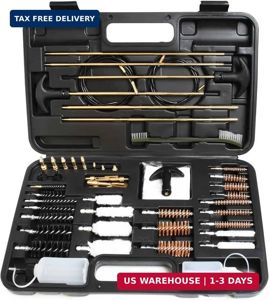 Gun Cleaning Kit Universal Gun Cleaner for Shotgun, Pistol, Rifle, All Guns with