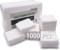 1000PCS Gun Cleaning Patches for Firearms, Highly Absorbent Gun Cleaning Clot..