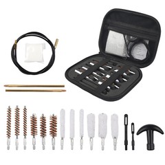 43 PCS Gun Cleaning Kit Pro Universal Pistol Rifle Shotgun Cleaner Set US
