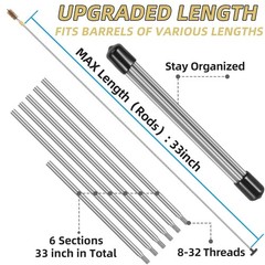 Shotgun Cleaning Kit – Bronze Bore Brushes, Cotton Mops, Nylon Brush, Cleaning P