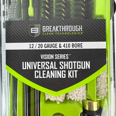 Breakthrough Vision Series Shotgun Cleaning Kit 12/20 Gauge & 410 Bore New Boxed