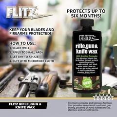 FLITZ RIFLE & GUN WAXX 7.6 OZ / 225ML BOTTLE GW02785 (SEE VIDEO)