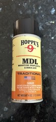 Hoppe’s 9 MDL Moisture Displacing Lubricant 4 oz Rust Protection Aerosol NEW