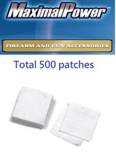 Refuelergy COTTON 2-1/4″ Gun Cleaning Patches 9mm .357 .38 .40 .45 (500pcs)