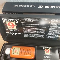Hoppes Pistol Cleaning Kit For Caliber .40 / 10mm W/Case New Open Box Gun