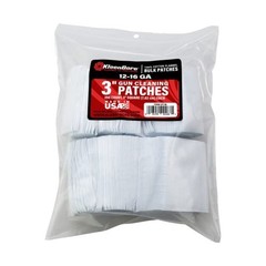 Gun Cleaning Patches 250 Pack 3 Inch Cotton Flannel Shotgun 12 16 Gauge Solvent