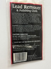 Lot 2 Birchwood Casey Lead Removed and Polish Cloth 6×9 Brand New