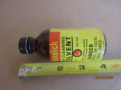 Vintage Bottle Gunslick Gun Cleaning Solvent no. 444 – 2 oz. Almost Full!